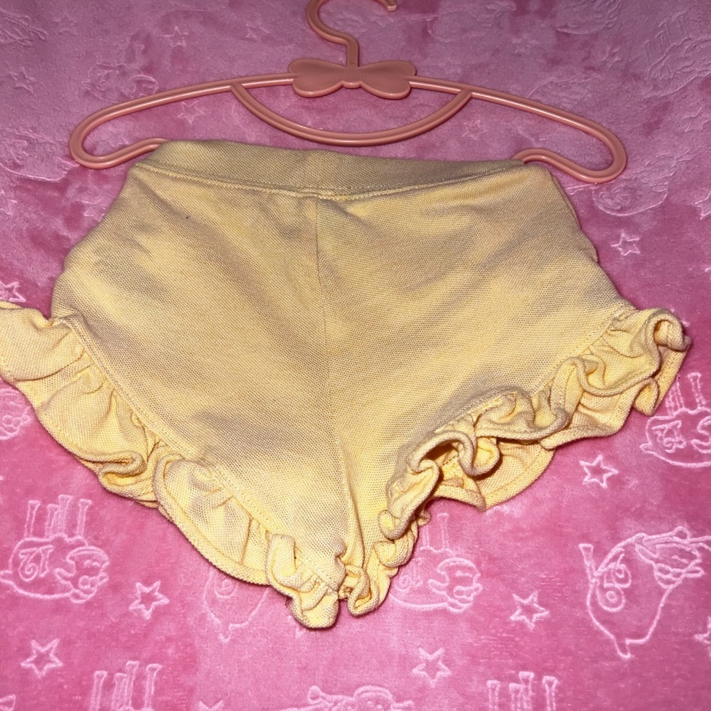 Polo Ruffled Mesh Short - Picture 2 of 2
